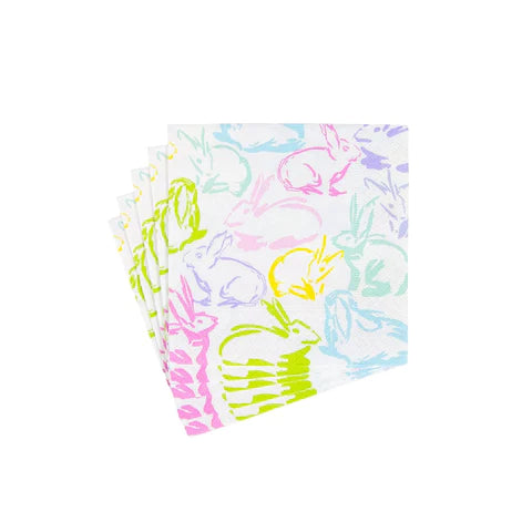 Caspari Hip Hop Beverage Napkins