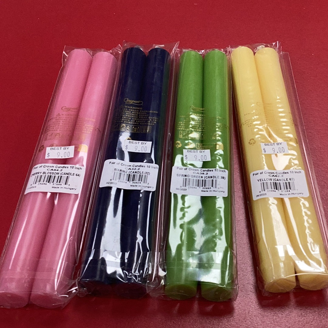 Caspari Duet Taper Candles