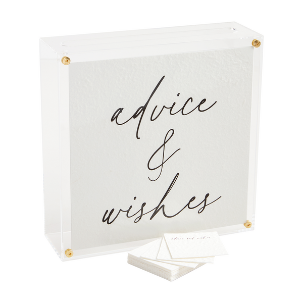 Mud Pie Advice & Wishes Box