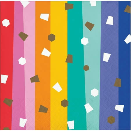 Birthday Confetti Small Napkins