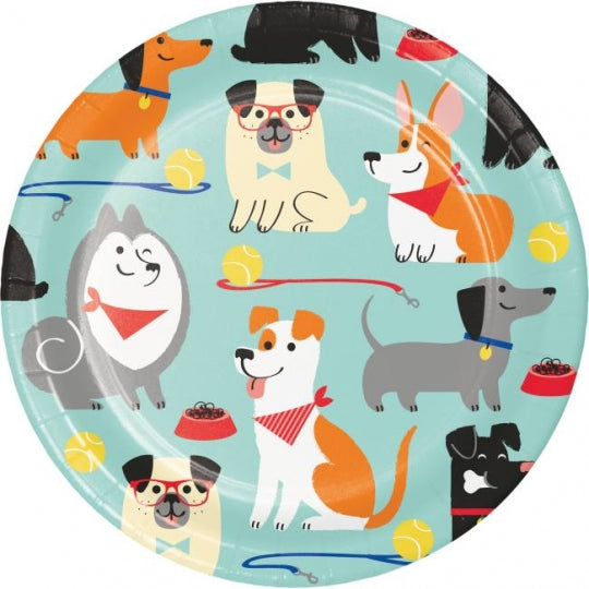 Dog Party Plates