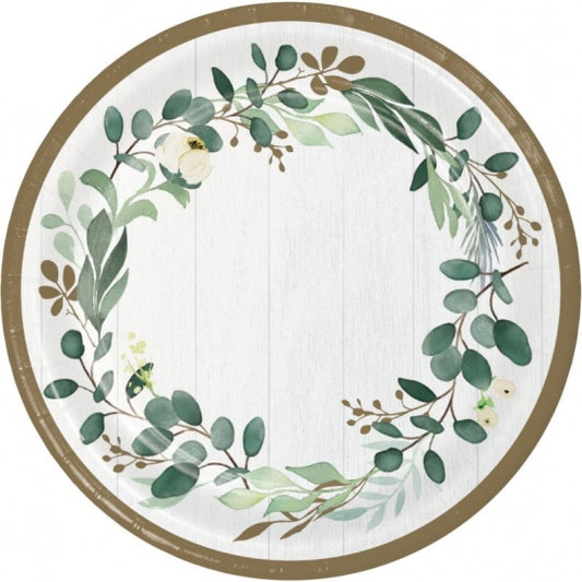 Eucalyptus Greens Large Plate