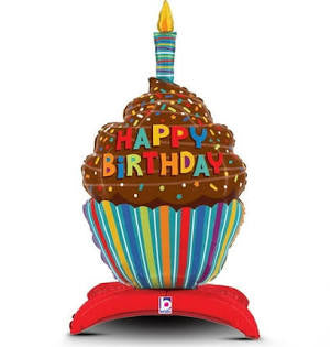 Standup Cupcake Balloons