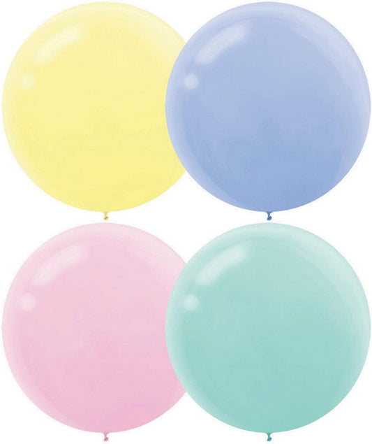 4 Pack 24 inch Pastel