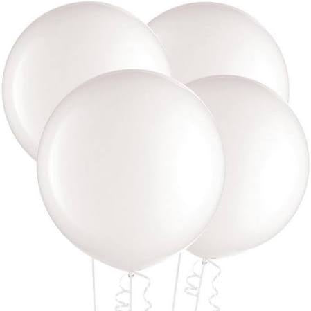 4 Pack 24 inch White
