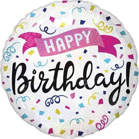 Happy Birthday Banner Balloon