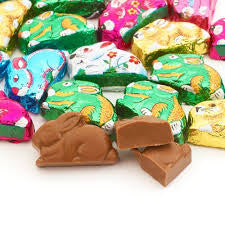 Mini Foiled Chocolate Bunnies