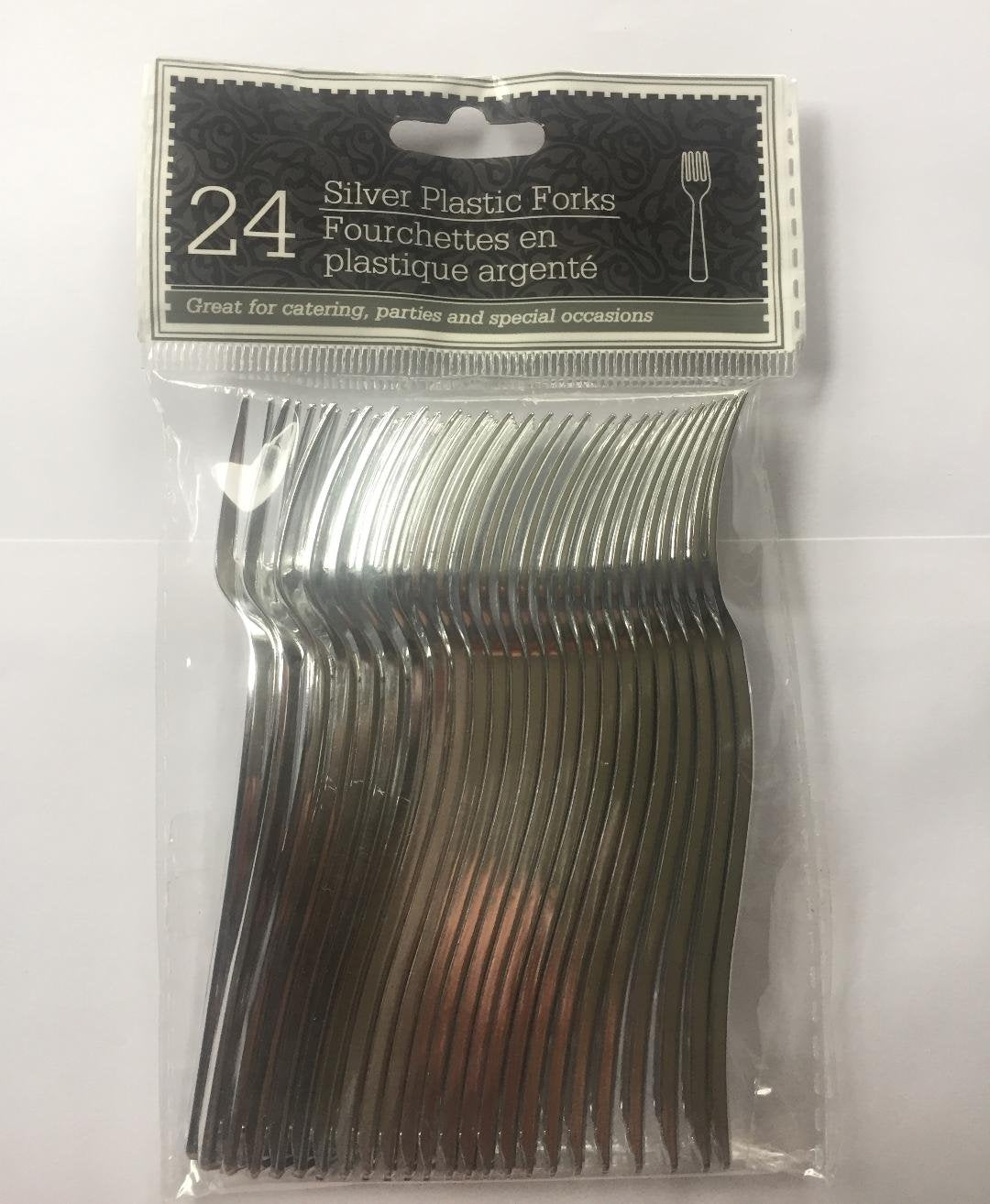 24 Count Silver Forks