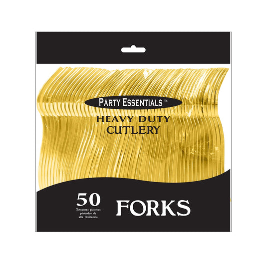 50 count Gold Forks
