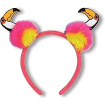 Toucan Pom Pom Headband