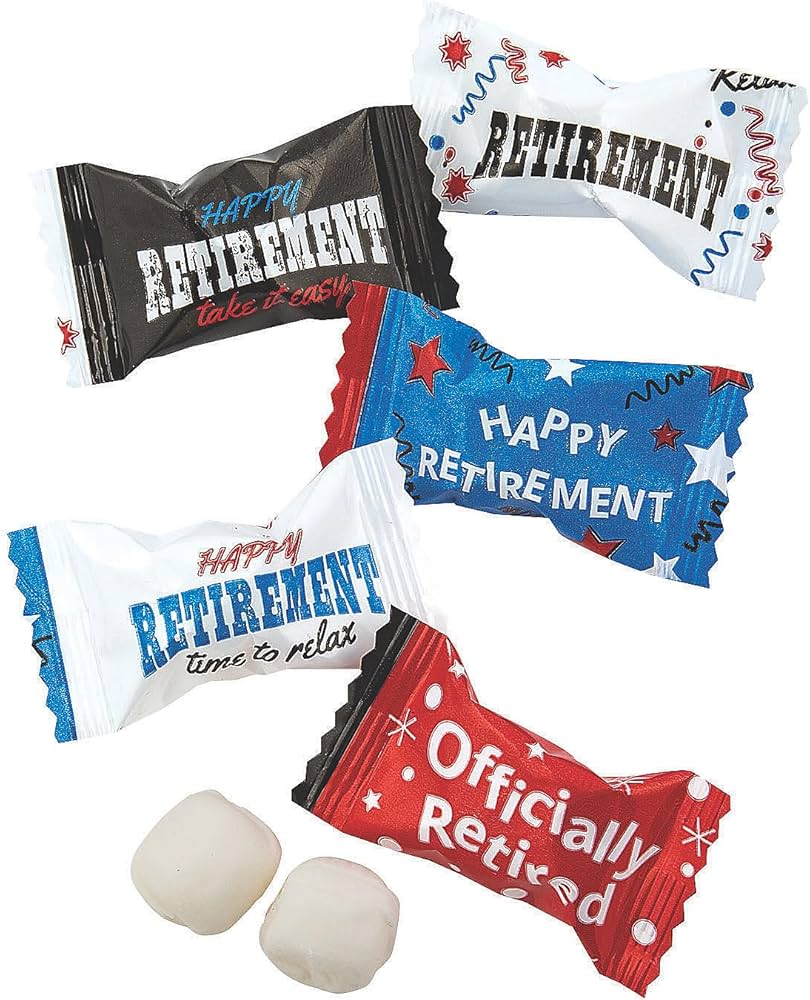 Happy Retirement Butter Mints