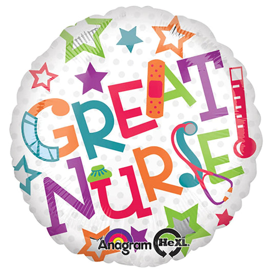 Great Nurse Foil Balloon