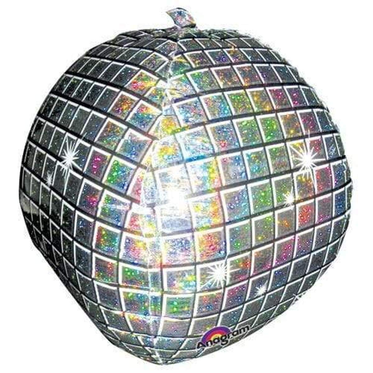 Holographic Disco Ball Foil Balloon