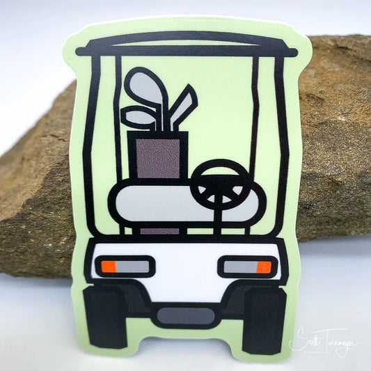 Golf Cart Sticker