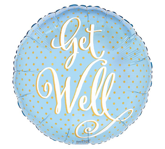 Get Well blue and yellow