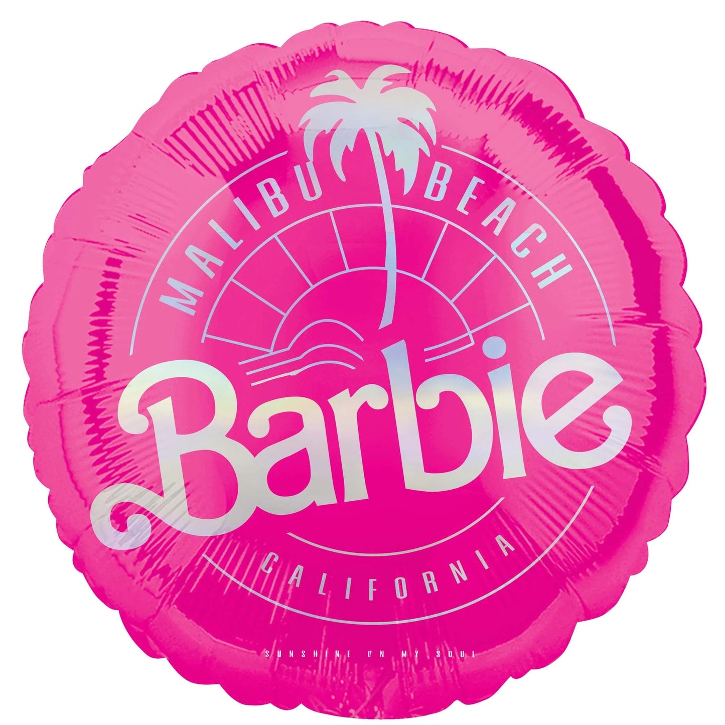 Barbie Malibu Beach Party foil balloon