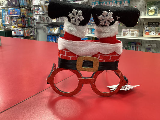 Santa Chimney Glasses