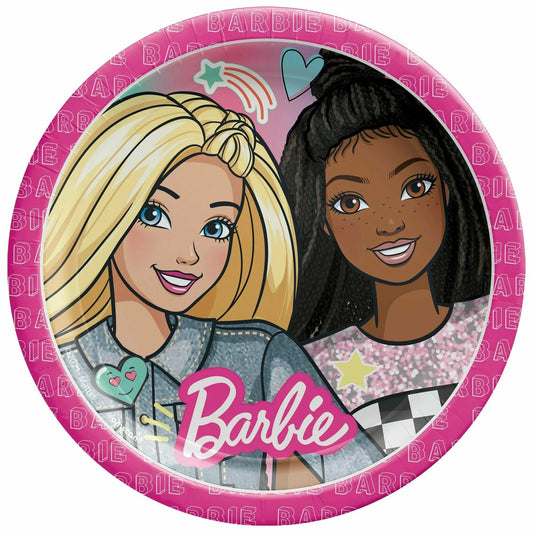 Barbie Luncheon Plates