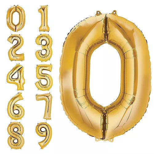 16 inch Gold numbers