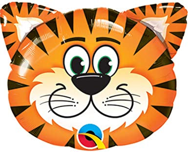 Tickled Tiger Foil Balloon