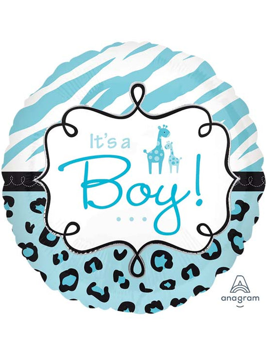 Safari Boy Foil Balloon