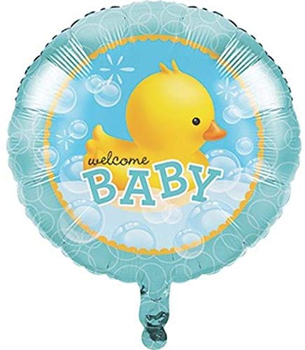 Welcome Baby Ducky Foil Balloon