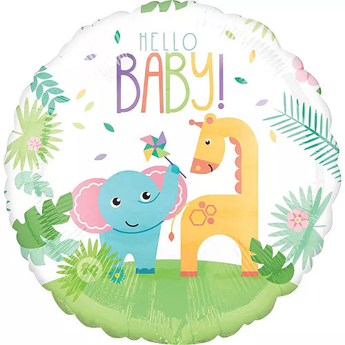 Fisher Price Hello Baby Jumbo Foil Balloon