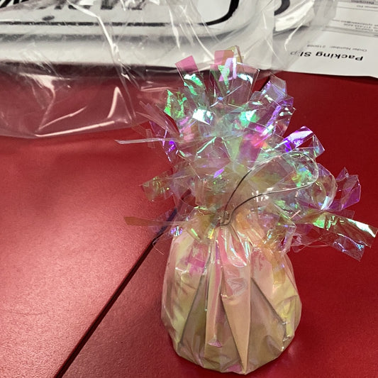 Frilly Iridescent weight