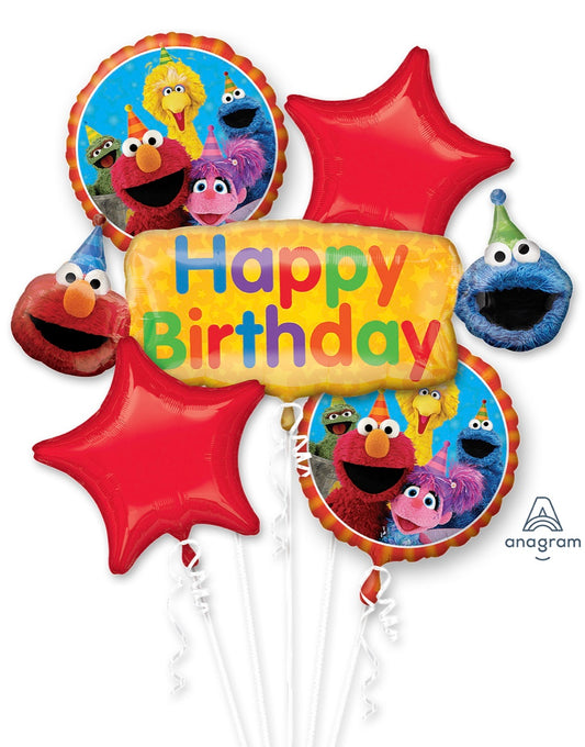 Sesame Street 2 Balloon Bouquet