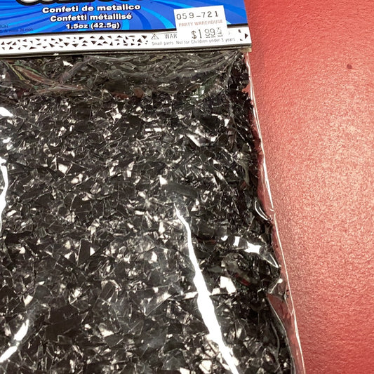 Confetti Black
