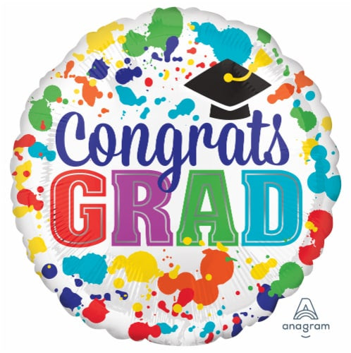 Congrats Grad assorted dots