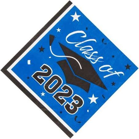 Grad True to Your School Blue