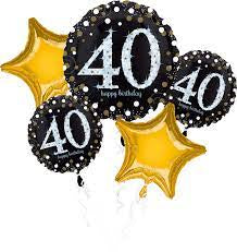 Happy 40 Birthday Bouquet