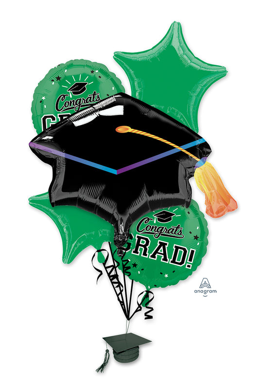 Green Congrats Grad Bouquet