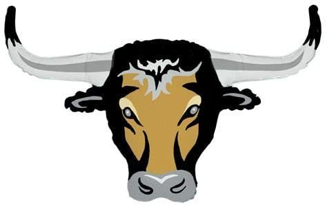 Longhorn Foil Balloon