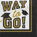Grad True to Your School napkins