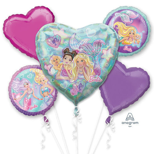 Barbie Mermaid Balloon Bouquet
