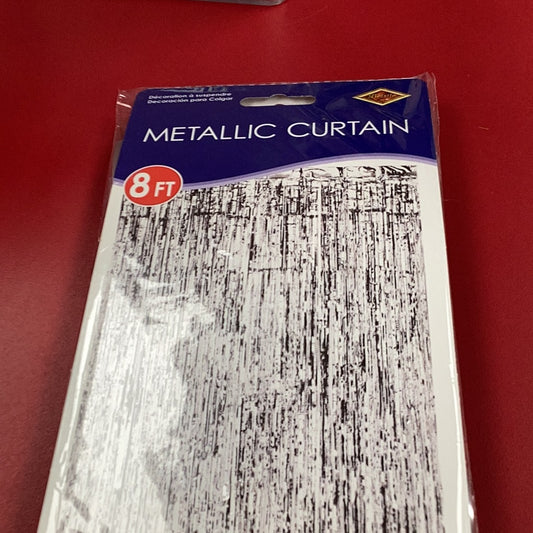 Metallic Curtain Silver