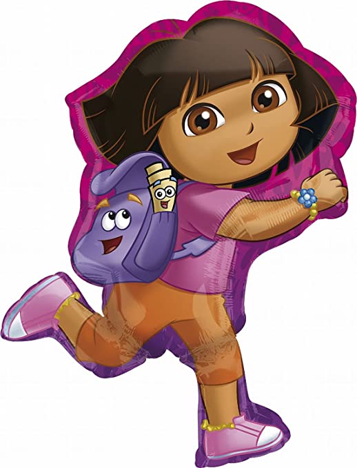 Dora Shape Foil Balloon