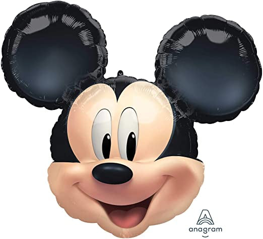 Mickey Mouse Head Foil Balloon