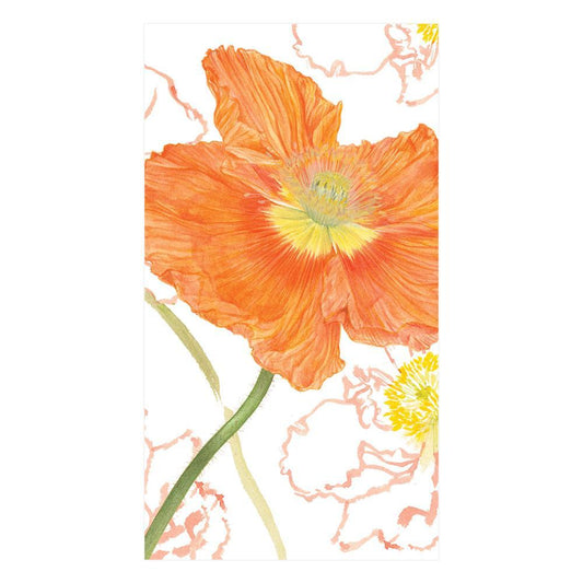 Poppy fields Guest Towel