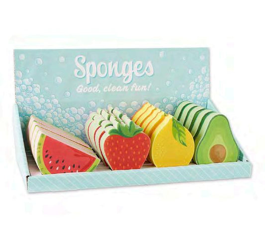 Fruit Shaped Sponges