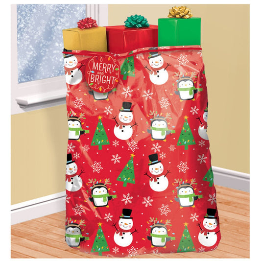 Snowy Friends Jumbo Gift Sack