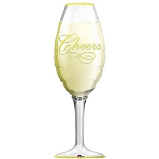 Champagne Glass Foil Balloon