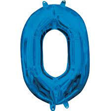 Blue Number 0