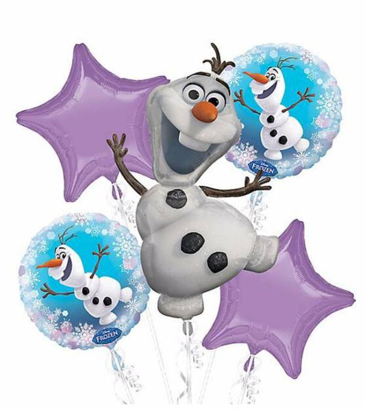 Olaf Balloon Bouquet
