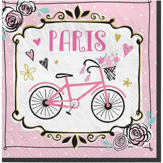 Paris Beverage Napkins