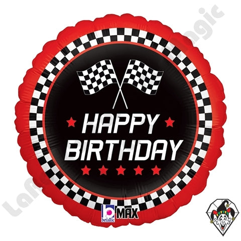 Happy Birthday Checkered Flag