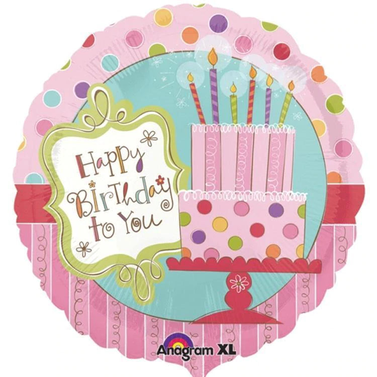 Sweet Shop Happy Birthday Foil Balloon