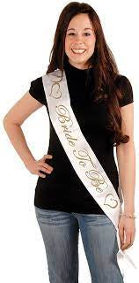 Bride to Be sash